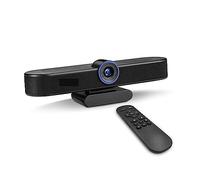 AUBEST Webcam, Webcam for conferenze ultra grandangolare 4K 8 MP Zoom digitale 5x con inquadratura automatica Webcam for PC USB Live Streaming(A)