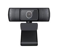 AUBEST Webcam, Webcam Full HD 1080P Webcam Messa a fuoco automatica con microfono a cancellazione di rumore Web Camera for conferenze, streaming live, registrazione