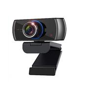 AUBEST Webcam, Webcam Hd 1080p con microfono Videoconferenza grandangolare 100° Streaming live Unità for conferenze, streaming live, registrazione