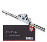 AUBI - Ingranaggio centrale per finestra GM AGMK con attacco variabile + istruzioni di manutenzione ToniTec per viti per finestre Aubi A300 (GM306 (FFH 2000-2300 mm) 2 MV)