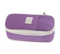 Aublinto Astuccio portapenne, astuccio portapenne, astuccio per cancelleria, astuccio pieghevole in lino, per adolescenti, Modello 5, taglia unica