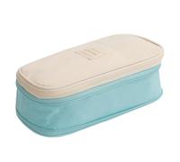 Aublinto Astuccio portapenne, astuccio portapenne, astuccio per cancelleria, astuccio pieghevole in lino, per adolescenti, tipo 6, taglia unica