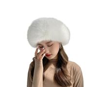 Aublinto Cappello da cosacco per Donna, Cappello Bomber da Cacciatore Scalda Orecchie Fascia per Capelli in Pelliccia Sintetica Invernale Donna Cappello Invernale Caldo e soffice