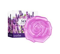 Aublinto Saponi alla lavanda di Bulgaria, sapone da doccia, sapone naturale come gel doccia solido e shampoo solido Premium Soap Bar per doccia naturale come gel doccia solido per tutti i tipi di