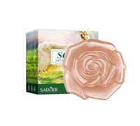 Aublinto Saponi, latte di capra di Bulgaria, sapone da doccia, sapone naturale come gel doccia solido e shampoo solido Premium Soap Bar per doccia naturale come gel doccia solido per tutti i tipi di