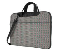 Aubnva Colorful Buon Compleanno Cupcakes Stampa Leggero Versatile Ufficio Lavoro Bag Elegante E Funzionale Borsa Per Computer Portatile Donne Uomini, Nero , 15.6 inch
