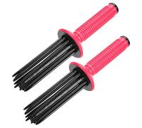 Aubonacci Styler per Capelli Ricci Cura e Styling dei Capelli Bigodino per Capelli Pettine Arricciacapelli Soffice Pettine per Arricciacapelli Antiscivolo Strumenti per