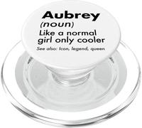 Aubrey come una ragazza normale solo regina più fresca Nome PopSockets PopGrip per MagSafe