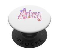 Aubrey - ragazze e donne Personalizzato Nome Personalizzato 4 PopSockets PopGrip Adesivo