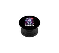AubreyUnicorn Astronauta spaziale PopSockets PopGrip Adesivo
