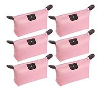 Aucuu Beauty Case da Viaggio Donna, 6 Pezzi Borsa da Viaggio per Cosmetici, Borsa Cosmetica da Viaggio Piccol, Borse da Toilette Portatile, Organiser per Cosmetici