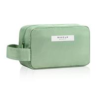 Aucuu Beauty Case Donna, Organizer Cosmetici da Viaggio, Porta Trucchi con Double Face Tascabile, Trousse, Borsa da Toilette per Viaggio/All'aperto