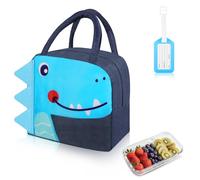 Aucuu Borsa Termica, Borsa per il Pranzo, per Bambini, Piccola Borse Termica per Viaggi, Mini Borse Frigo Pieghevole e Impermeabile Interno in Alluminio