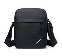 Aucuu Borsello Uomo Tracolla, Borsa Tracolla Casuale da Impermeabile, Borsa a Spalla da Uomo in tessuto Oxford, Borselli da Multitasche per Lavoro Viaggio Quotidiano