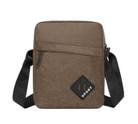 Aucuu Borsello Uomo Tracolla, Borsa Tracolla Casuale da Impermeabile, Borsa a Spalla da Uomo in tessuto Oxford, Borselli da Multitasche per Lavoro Viaggio Quotidiano