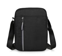 Aucuu Borsello Uomo Tracolla, Borsa Tracolla Casuale da Impermeabile, Borsa a Spalla da Uomo in tessuto Oxford, Borselli da Multitasche per Lavoro Viaggio Quotidiano