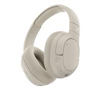 Belkin SoundForm Isolate Cuffie Wireless con Cancellazione Attiva del Rumore Ibrida, Cuffie con Microfono e Bassi Potenti, Cuffie Bluetooth con 60 Ore d'ascolto, Cuscinetti CloudCushion, Beige