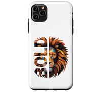 Audace: resta forte nella fede con coraggio e speranza dal cuore di leone Custodia per iPhone 11 Pro Max