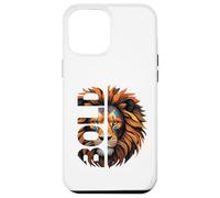 Audace: resta forte nella fede con coraggio e speranza dal cuore di leone Custodia per iPhone 12 Pro Max