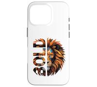 Audace: resta forte nella fede con coraggio e speranza dal cuore di leone Custodia per iPhone 16 Pro