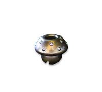 Audacious Concept Amanita Bead - Bronze & Silver