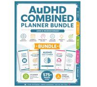 AuDHD Daily Planner: A Neurodivergent Life Organizer for Autism and ADHD Adults: Executive Function Tools, Time Blocking, and Self-Regulation Strategies for Combined Autism and ADHD