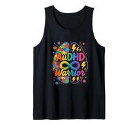 AuDHD Guerriero Neurodivergente Autismo Cervello Design Canotta