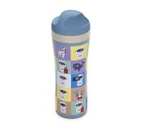Audi 3202301100 - Borraccia ADUI Design, 425 ml, colore: Blu