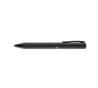 Audi 3222500300 - Penna a sfera Kuli Ballpoint Pen, con anelli logo, colore: Nero