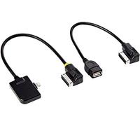 Audi 4F0051510AM - Kit di Cavi adattatori per Music Interface/dispositivi Apple con Presa Lightning/USB
