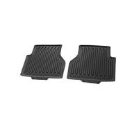 Audi 4K0061511A041 2 tappetini in Gomma per Auto, per Tutte Le Stagioni, Senza Punti di Fissaggio, Nero