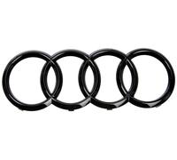 Audi 4M0071801 Anelli per griglia radiatore, Black Edition, Logo Blackline, Nero