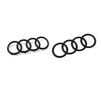 Audi 4M8071801 Mascherina per Griglia Radiatore, Black Edition, Logo Blackline,