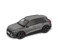 Audi 5012328631 Modellino Auto Q8 e-Tron Modello Miniatura, Scala 1:43, Grigio