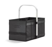 Audi 85H087317 - Cestino pieghevole per bagagli, colore: Nero