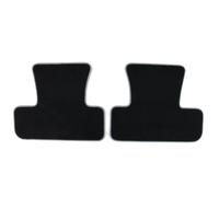 Audi 8r0061276mno Tessuto tappetini Premium Posteriore Nero/Grigio Argento Q5 2 Pezzi