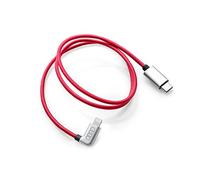 Audi 8S0051435K - Cavo di collegamento angolato, colore: Rosso