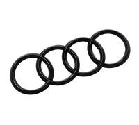 Audi 8S0071801 Anelli da Segno Black Edition, con Emblema Blackline, Colore Nero