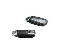 Audi 8W0071208BZ7S - Cover per Chiave con Logo ad Anelli, Solo per Chiavi 4M0959754 8W0959754 8S0959754 * con Clip cromata (daytonagro)