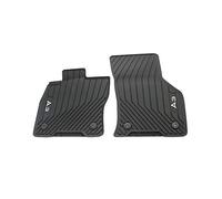 Audi 8Y1061501041 - Tappetini in gomma per tutte le stagioni, 2 tappetini in gomma anteriori, con scritta A3, non per Mild hybrid/eTFSI