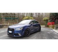 AUDI A1 S1 quattro LAMA SOTTOPARAURTI SPLITTER ORIGINALE SAMURAI NERO OPACO