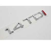 Audi A2 1.4 tdi red i badge logo new genuine 8Z0853743E