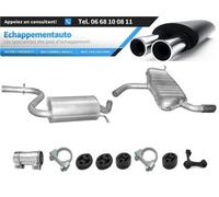 Audi A3 1.6 FSI (2003-2007) Silenziatore Centrale + Posteriore Scarico