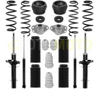 AUDI A3 8L KIT AMMORTIZZATORI MOLLA SUPPORTO CUSCINETTO ANTERIORE POSTERIORE