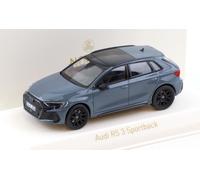 AUDI A3 RS3 SPORTBACK 2025 grigio Kemora 1/43 di Norev 830120