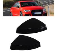 Audi A3 S3 RS3 8V 2013-2020 Coperchio Specchio Retrovisore Nero Lucido