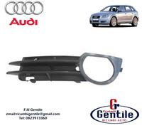 Audi A3 SportBack 2004 - 2008 Griglia Fendinebbia Par. Ant. Sinistra con Foro