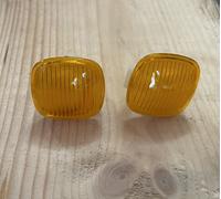 Audi A4 A3 A8 Skoda Rapid Octavia Fabia Arancio Lato Ripetitori Indicatori X 2