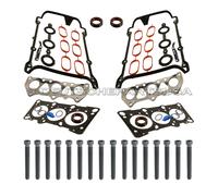 Audi A4 A6 Quattro VW Passat Cilindro Testa Guarnizione Set L+R Con Bulloni 16