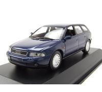 Audi A4 Avant Familiare 1995 Blu Scuro Modellino Auto 1:43 Maxichamps